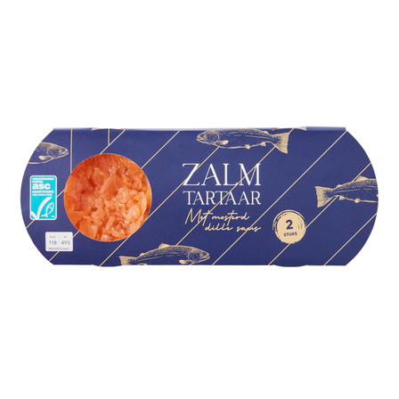 Gerookte Zalmtartaar