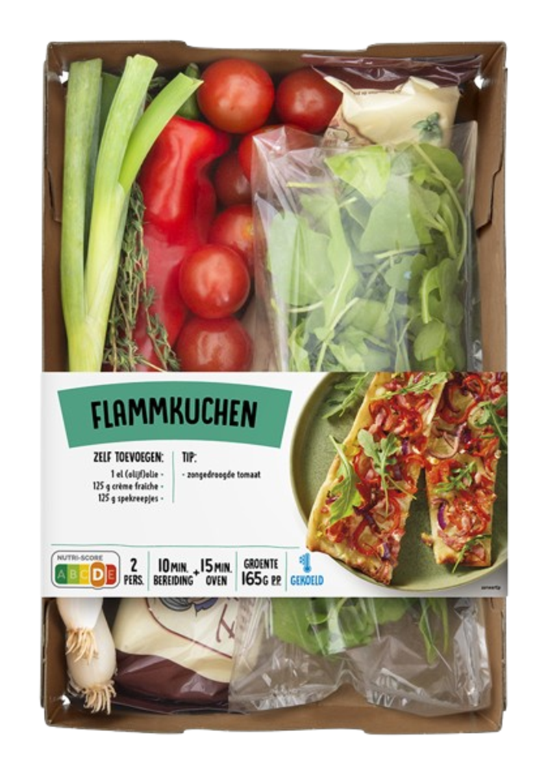 Verspakket Flammkuchen