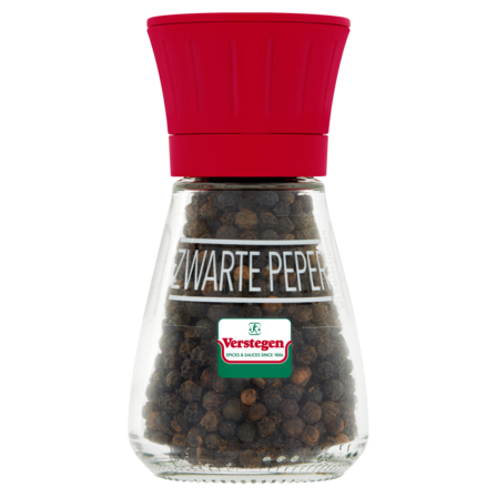 Verstegen Zwarte Peper met Molen 40 g